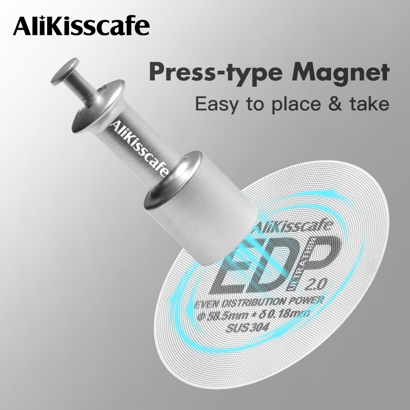 Coffee Equipment Kit - AliKisscafe エスプレッソパックスクリーン磁気リムーバーラックキットホルダー 51mm 54mm 58mm デロンギ