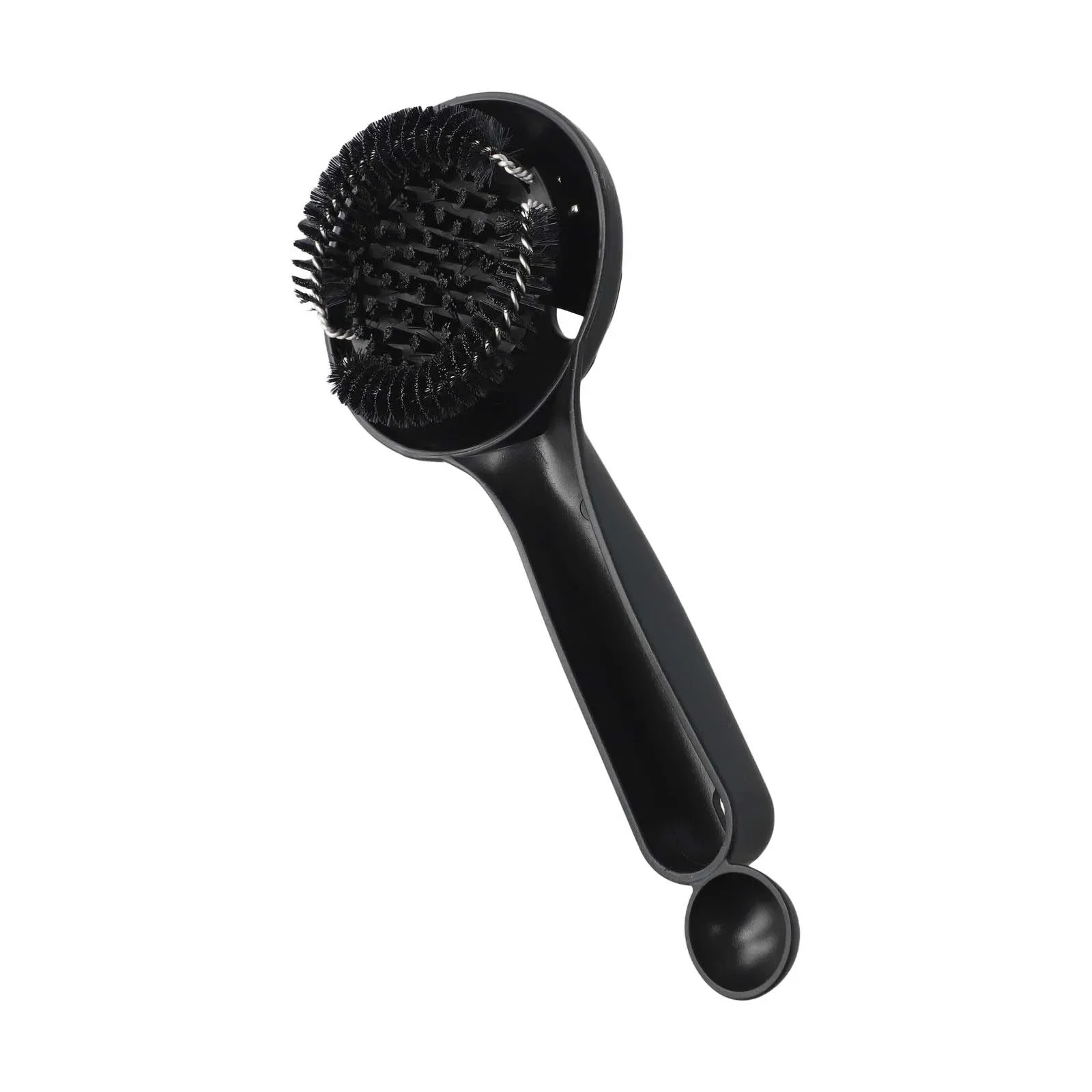 Coffee Equipment Maintenance - コーヒー機器のメンテナンス コーヒーマシンブラシ ファンネルトレイ 高密度ナイロン毛 取り外し可能な毛先 徹底的な洗浄