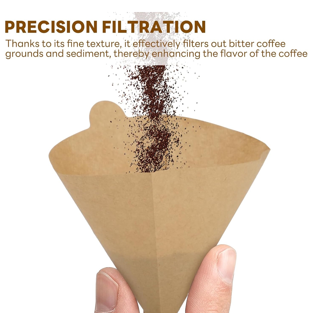 コーヒーフィルター 200枚入り コーン型コーヒーフィルター - Coffee Equipment Machine のレビューと価格