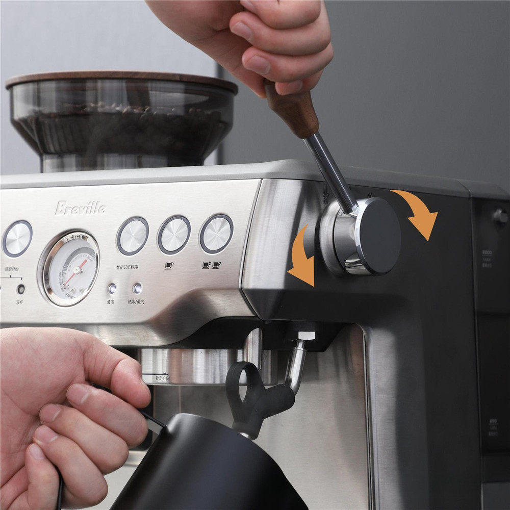 Breville-コーヒーマシン用スチームノブスイッチ、変更 - Bean Hopper Lid のレビューと価格