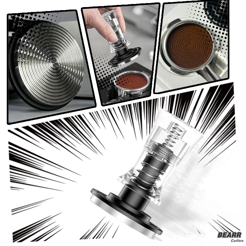 BEARR コーヒーダブルスプリングコーヒーパウダーアクリル - Coffee Equipment Kit のレビューと価格