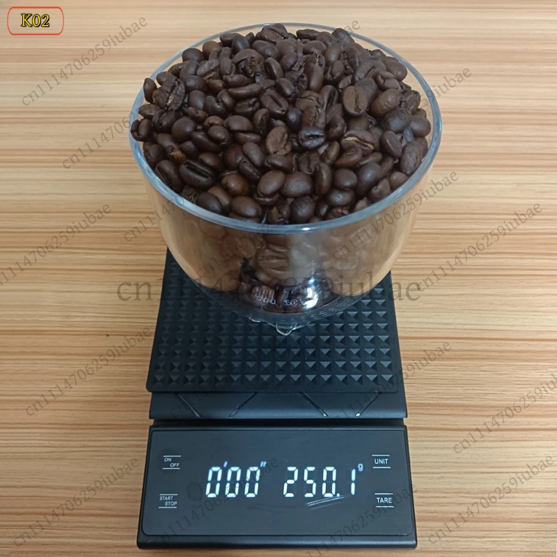 交換用豆ホッパー 250g 透明プラスチック製コーヒーグライ - Bean Hopper Lid のレビューと価格