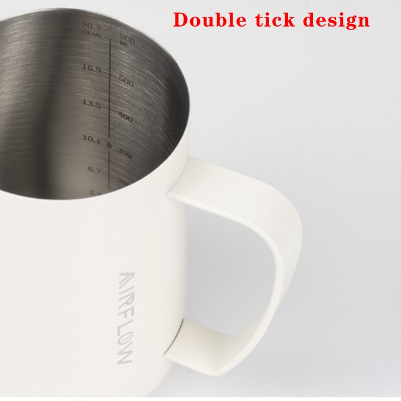 400 ミリリットル/600 ミリリットルステンレス鋼コーヒ - Milk Steaming Pitcher のレビューと価格