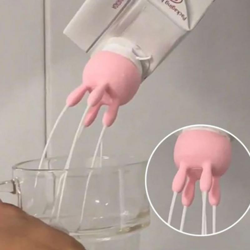 再利用可能な漫画のミルクボトルキャップ,飲用ボトル,ミルクデ - Bean Hopper Lid のレビューと価格