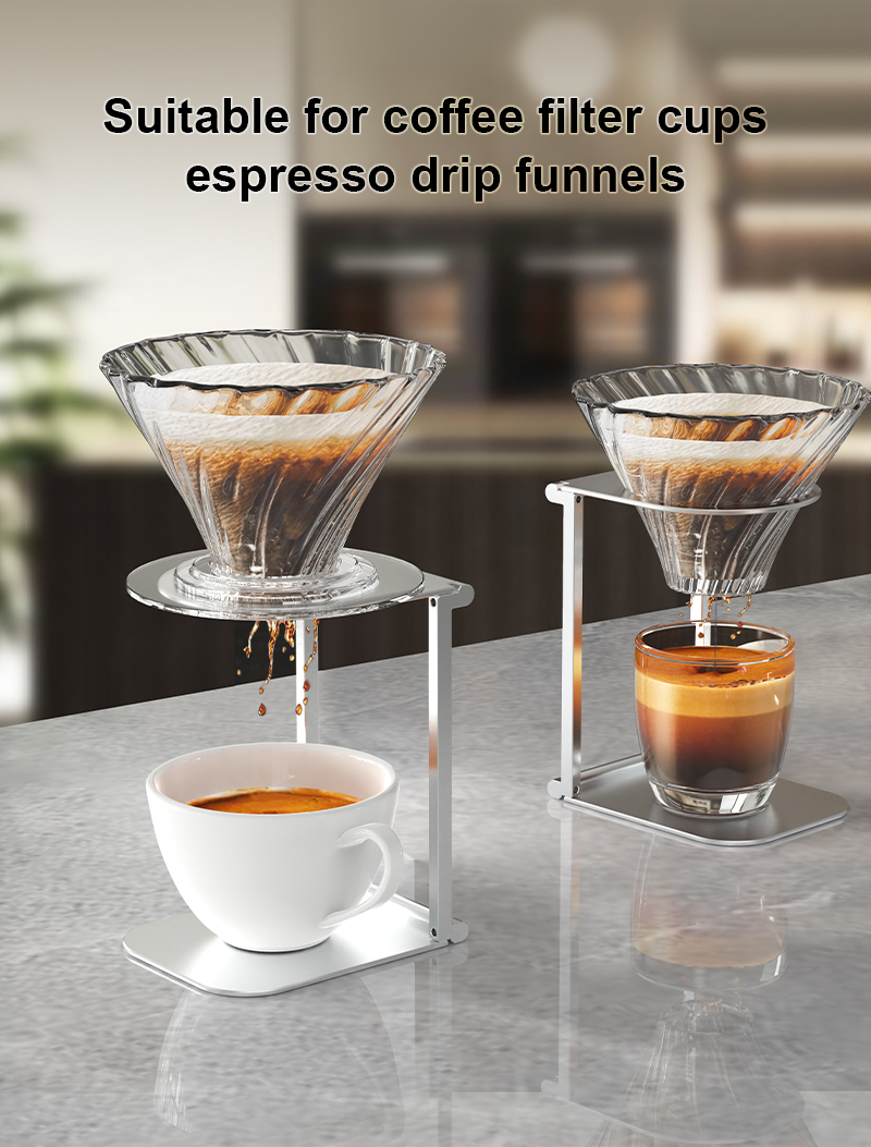 折りたたみコーヒードリップホルダーアルミ合金サポートスタンド - Coffee Equipment Machine のレビューと価格