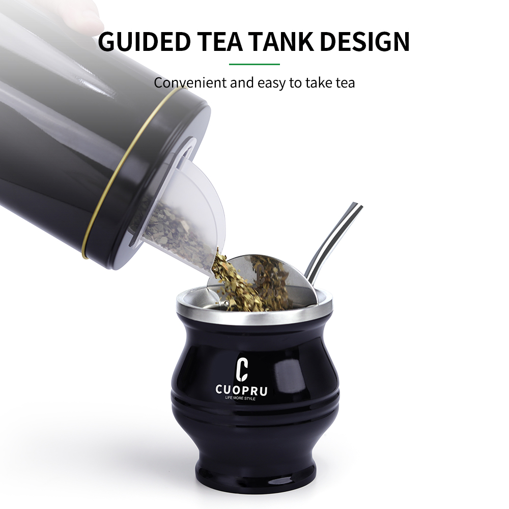 スパウト蓋付きのcuopru-yerba mateコンテナ、 - Bean Hopper Lid のレビューと価格