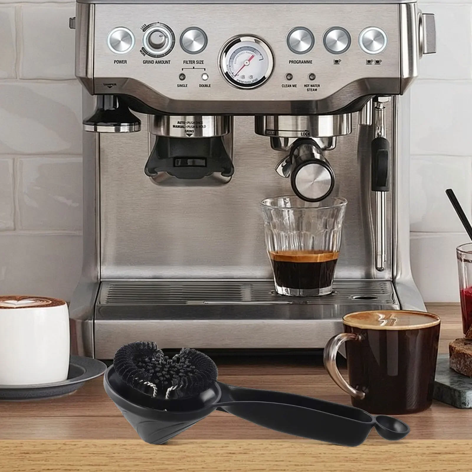 コーヒー機器のメンテナンス コーヒーマシンのブラシ 漏斗トレ - Coffee Equipment Maintenance のレビューと価格