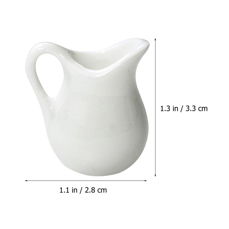 ピッチャー付きセラミックミニディスペンサー,ミルクジュグ,磁 - Milk Steaming Pitcher のレビューと価格