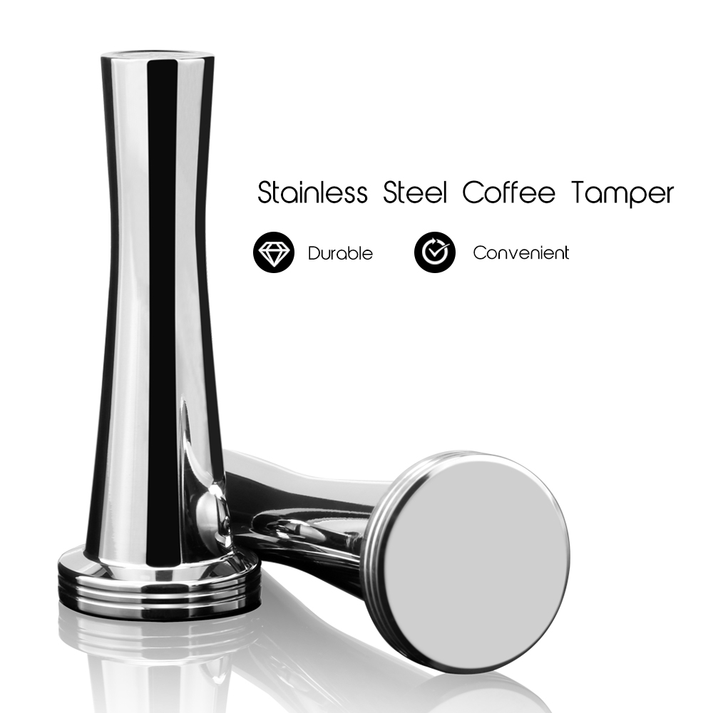 30 ミリメートル固体ステンレス鋼ヘビーフラットメッキベース - Coffee Equipment Kit のレビューと価格