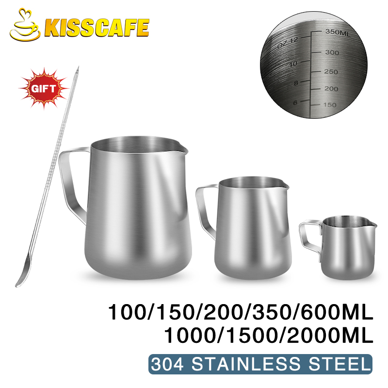 ミルク泡立て器ジャグステンレス鋼容器 100 ミリリットル  - Milk Steaming Pitcher のレビューと価格