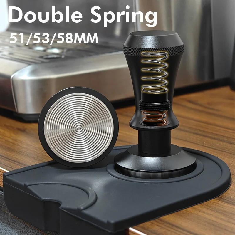 コーヒータンパー 51 ミリメートルダブルスプリングタンパー - Coffee Equipment Kit のレビューと価格